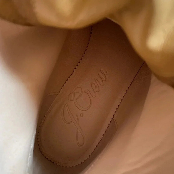 NEW J CREW Gwen canvas lace-up lug-sole boots 8 - Picture 13 of 15